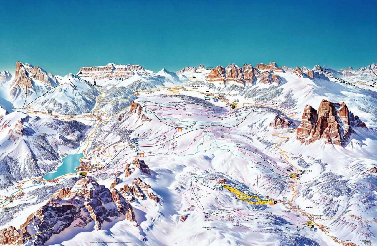 Appartamento Le Pale Аллеге Экстерьер фото
